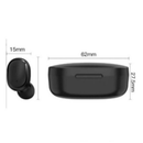 【Fone De Ouvido Sem Fio Fone BluetoothTWS Compacto com Case | Som EstereoCompacto Tipo Airdots2