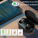 【Fone De Ouvido Sem Fio Fone BluetoothTWS Compacto com Case | Som EstereoCompacto Tipo Airdots2