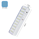 Luminária Emergência Lâmpada 30 ou 60 Leds Recarregável Bivolt Luz Branca Fria