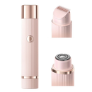 Depilador Facial Feminino USB Recarregável com Navalha Dupla