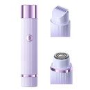 Depilador Facial Feminino USB Recarregável com Navalha Dupla