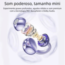 Fone Bluetooth Condução Óssea Gancho - Não Entra no Ouvido à Prova de Suor Versão Oficial