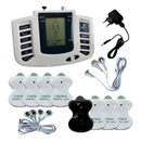 Massageador Elétrico Portátil com Visor LCD | 8 Níveis de Intensidade | Kit com Eletrodos