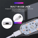 Interior do Carro LED Sensor Luz de Teto Touch USB Recarregável Sem Fio luz Ambiente Leitura Noturna
