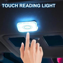 Interior do Carro LED Sensor Luz de Teto Touch USB Recarregável Sem Fio luz Ambiente Leitura Noturna