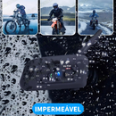 V6 Plus Mais Fone De Ouvido Intercomunicador De Capacete De Motocicleta Bluetooth Com Interfone BT De 1500M