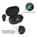Fone De Ouvido Sem Fio E6s/A6s Bluetooth 5.0 Tws Com Tela LED Digital
