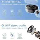 Fone De Ouvido Sem Fio E6s/A6s Bluetooth 5.0 Tws Com Tela LED Digital
