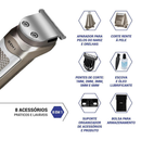 Aparador de Pelos Philco Multigroom 8 em 1 5W PAP16