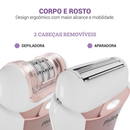Depilador Philco Bivolt 4 acessórios Corpo e Rosto PDPE01