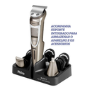 Aparador de Pelos Philco Multigroom 8 em 1 5W PAP16
